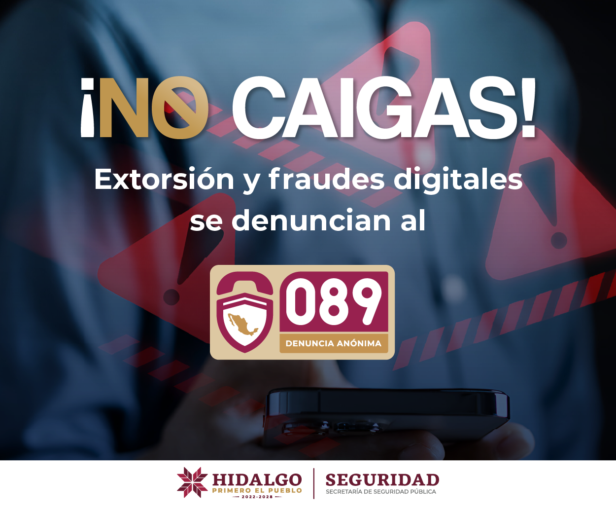 Campaña contra la extorsión